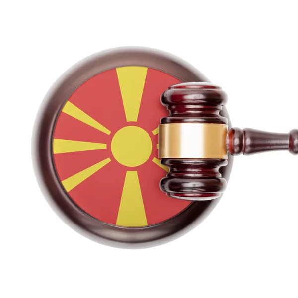 National legal system conceptual series - Macedonia — Stockfoto