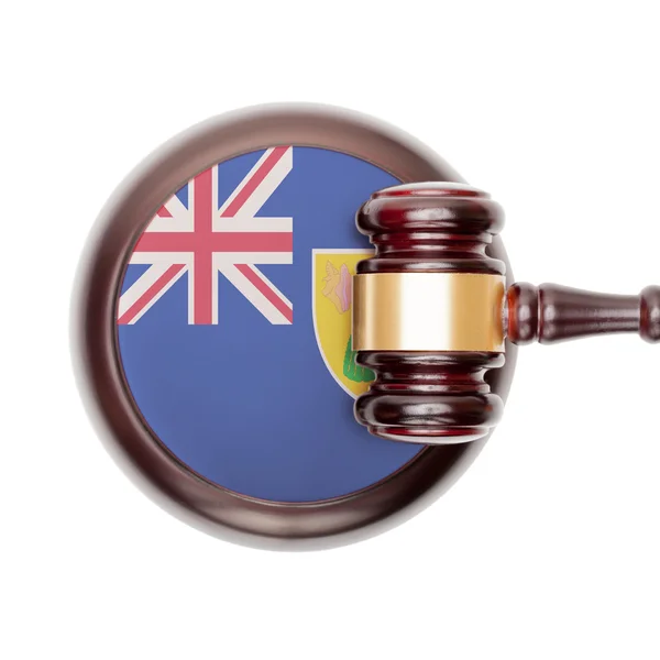 National legal system conceptual series - Turks and Caicos Islands — Foto de Stock