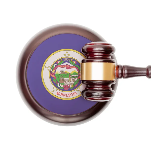 Série conceitual do sistema jurídico de EUA - Minnesota — Fotografia de Stock