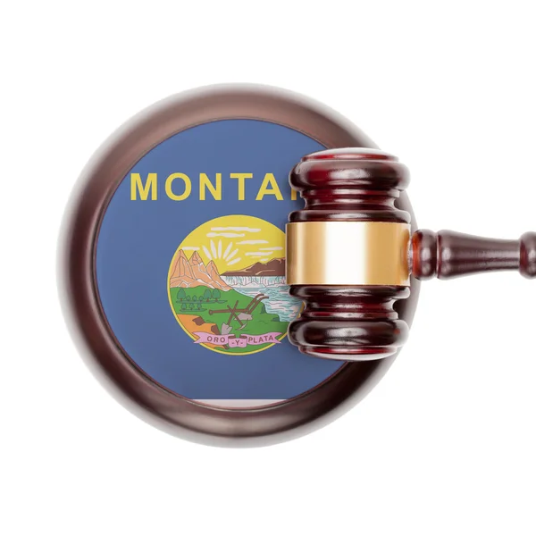 USA legal system conceptual series - Montana — Stock Photo, Image