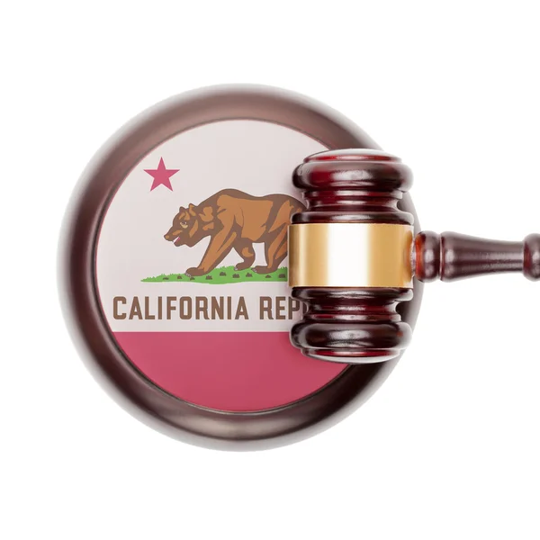 USA legal system conceptual series - California — Stock Photo, Image