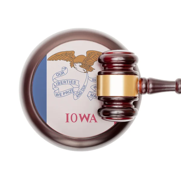 USA legal system conceptual series - Iowa — Stock Photo, Image