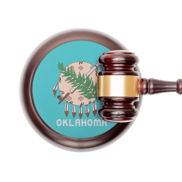 Série conceptuelle du système juridique de USA - Oklahoma — Photo