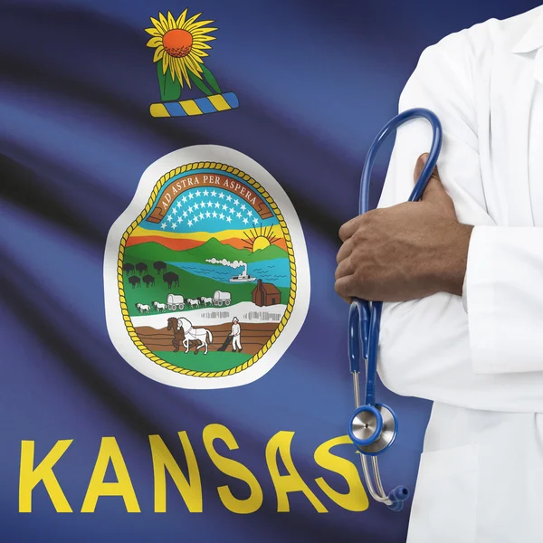 Begreppet nationella hälso-och serier - Kansas — Stockfoto