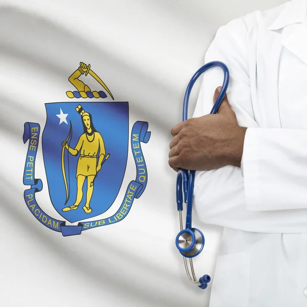 Concept of national healthcare series - Massachusetts — Stock Photo, Image