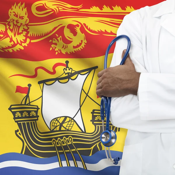 Konzept des kanadischen Gesundheitswesen Serie - New Brunswick — Stockfoto