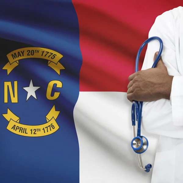 Concept of national healthcare series - North Carolina — Stock Photo, Image