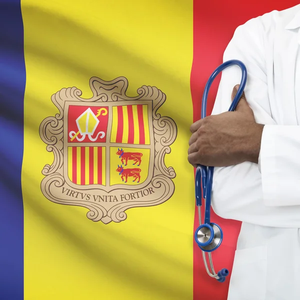 Konzept der nationalen Gesundheitswesen Serie - Andorra — Stockfoto