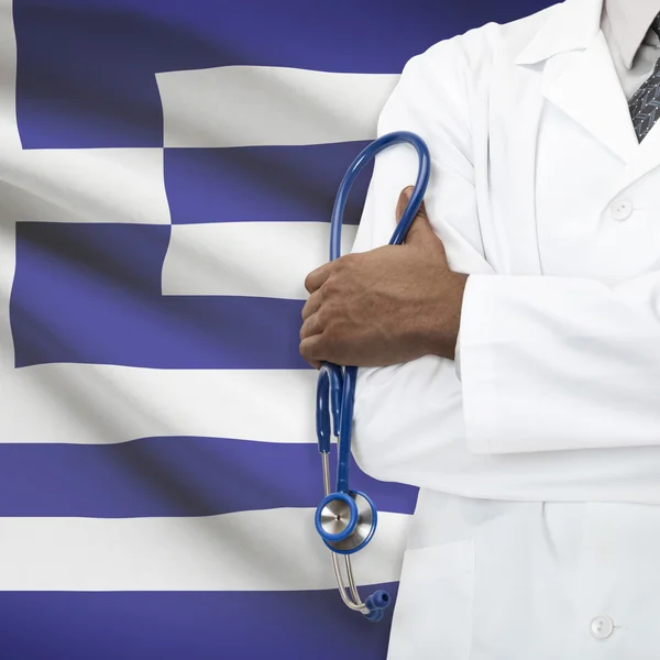 概念的国家医疗保健系列-希腊共和国-希腊 — 图库照片