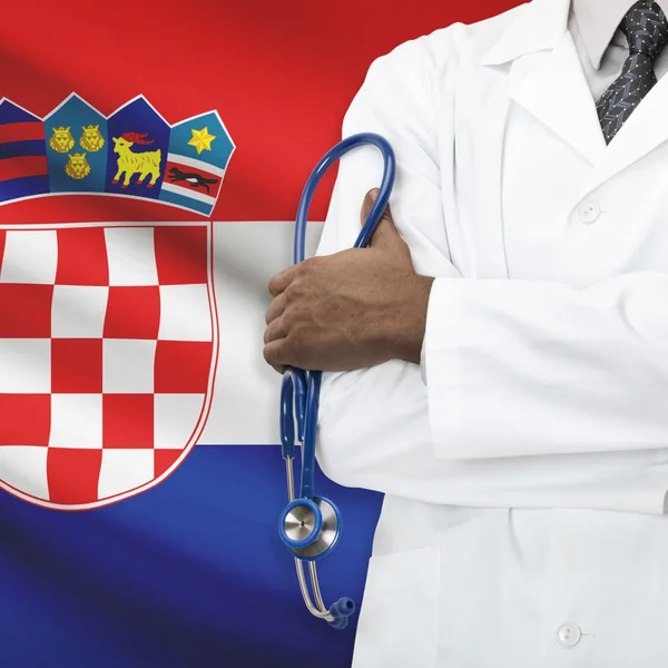 Concept de la série de soins de santé nationale - Croatie — Photo