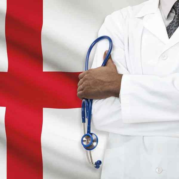 Concept of national healthcare series - England — Stock Photo, Image