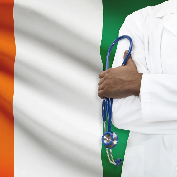 Concept of national healthcare series - Cote d'Ivoire - Ivory Coast — Stock Photo, Image