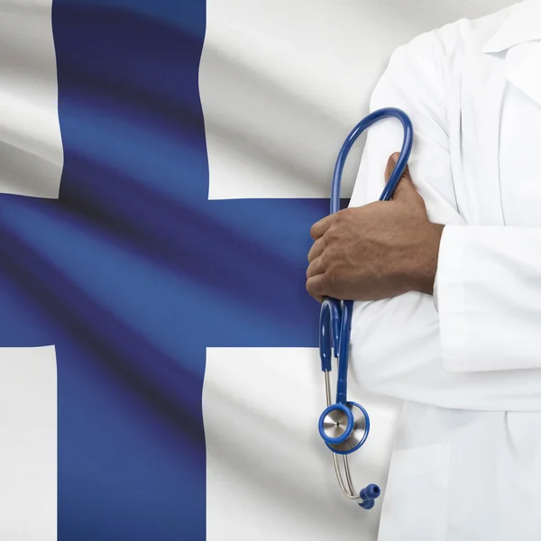 Konzept der nationalen Gesundheitswesen Serie - Finnland — Stockfoto