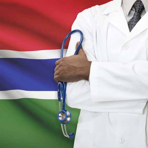 Konzept der nationalen Gesundheitswesen Serie - Gambia — Stockfoto