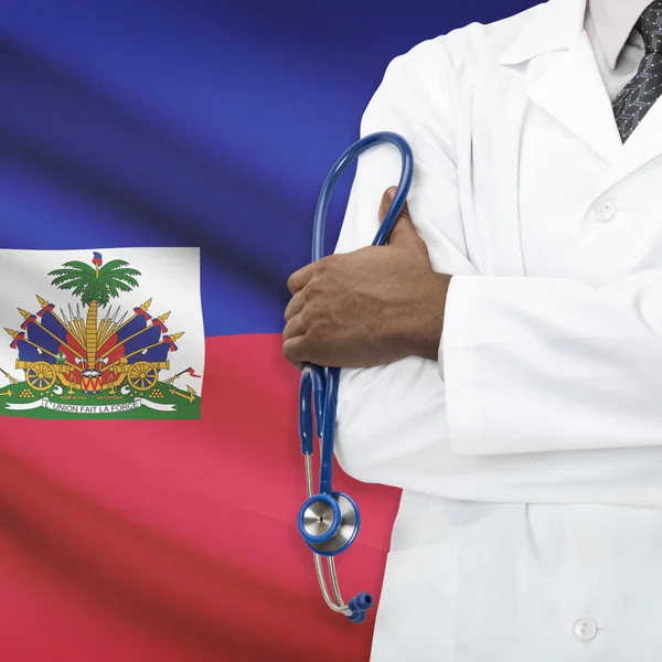 Concept de la série nationale de soins de santé - Haïti — Photo