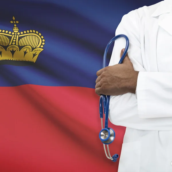 Concept of national healthcare series - Liechtenstein — Stock Photo, Image