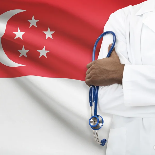 Concept of national healthcare series - Singapore — Stock Photo, Image