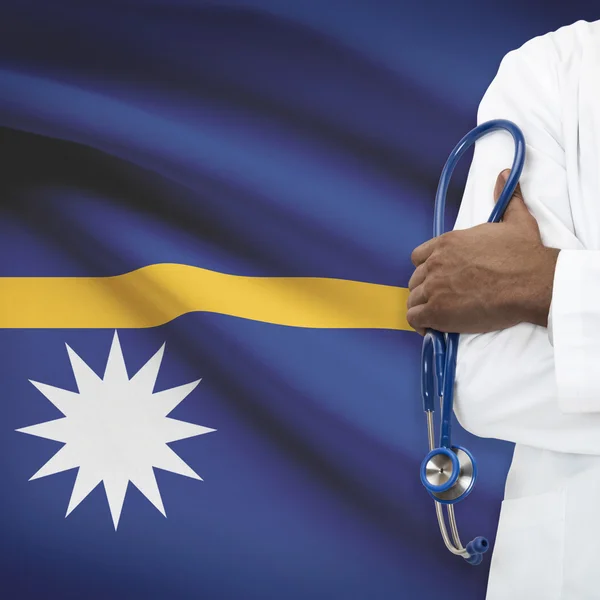 Концепция национального здравоохранения серии - Науру — стоковое фото