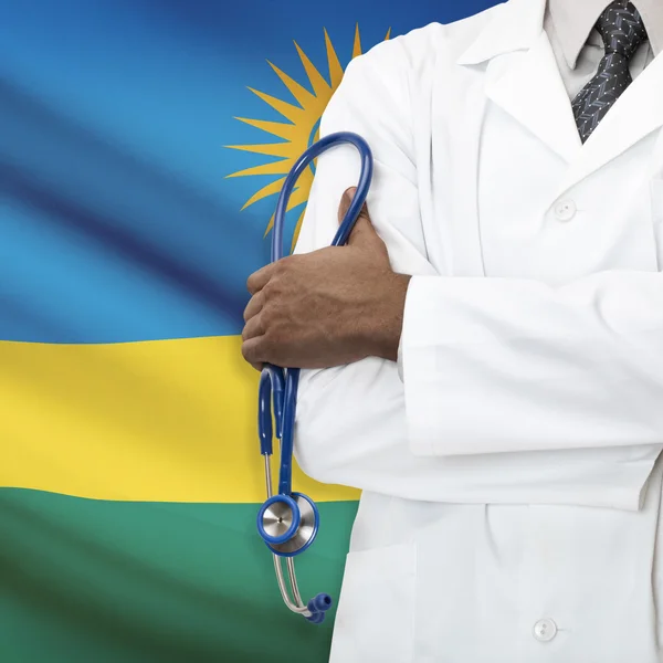 Concept de la série nationale de soins de santé - Rwanda — Photo