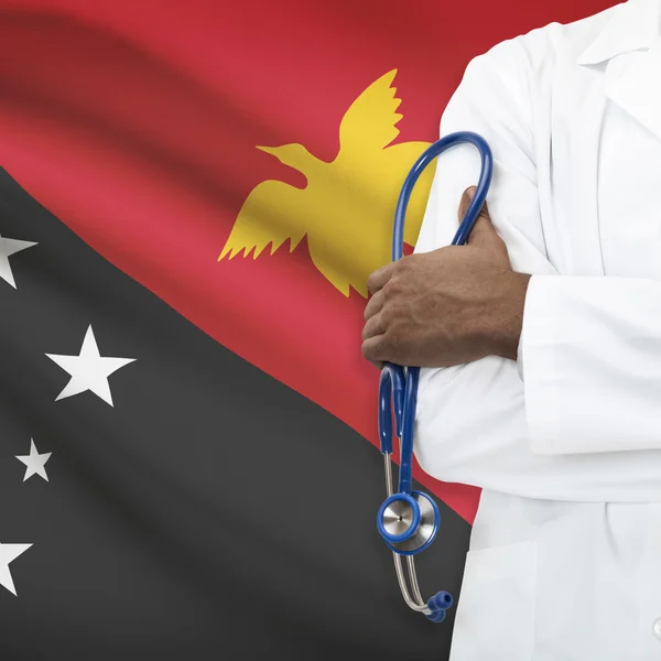 Concept of national healthcare series - Papua New Guinea — Stock Photo, Image