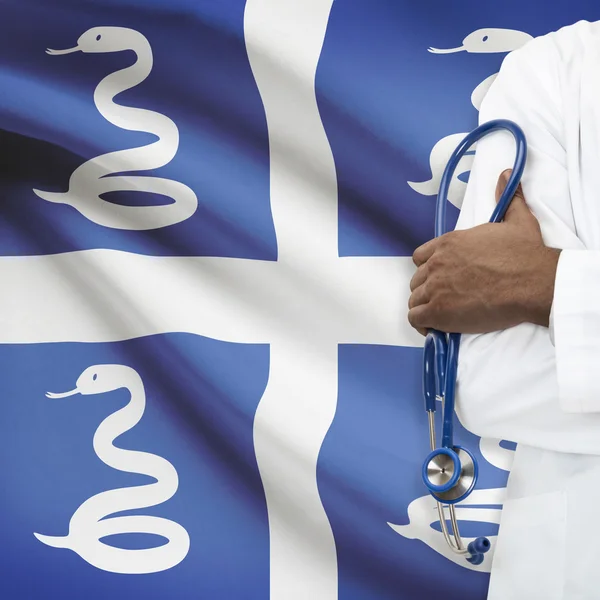 Concept of national healthcare series - Martinique — Stock Photo, Image