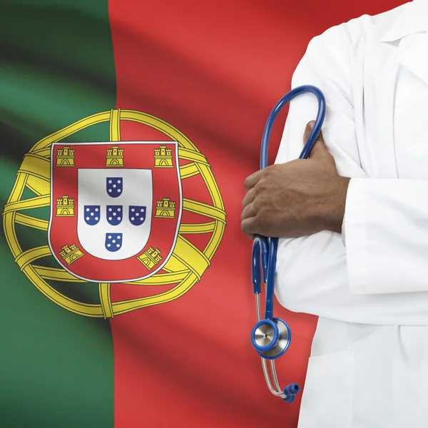 Begreppet nationella hälso-och serier - Portugal — Stockfoto