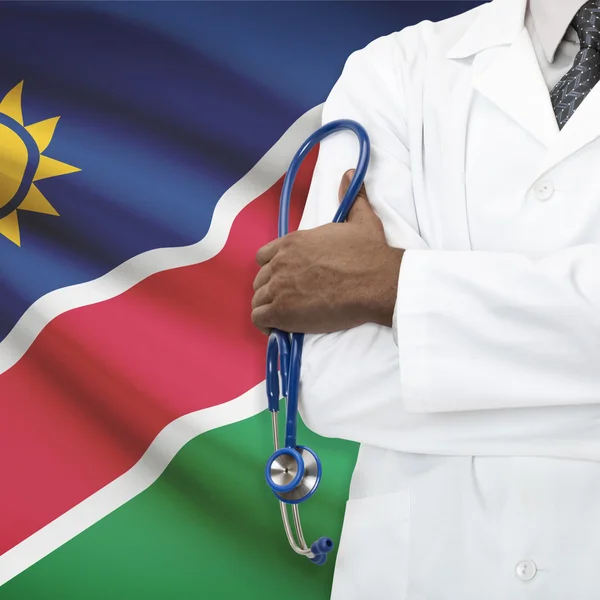 Conceptul seriei naționale de asistență medicală - Namibia — Fotografie, imagine de stoc