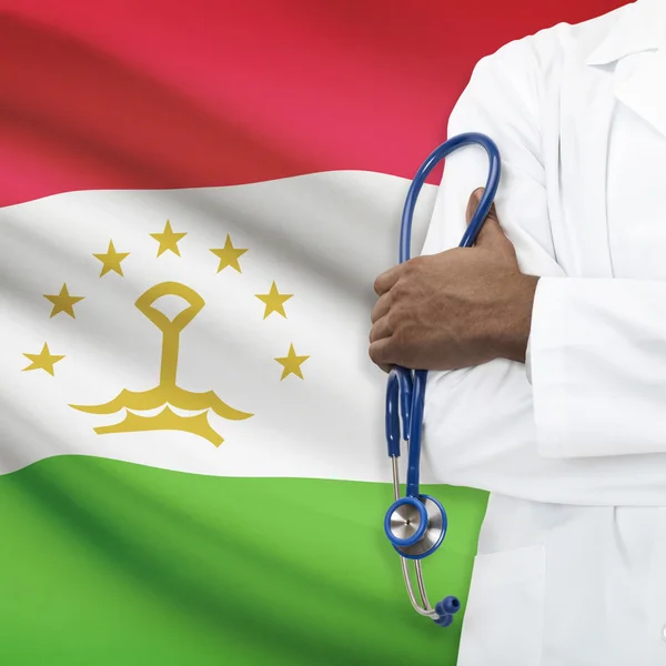 Concept de la série nationale de soins de santé - Tadjikistan — Photo