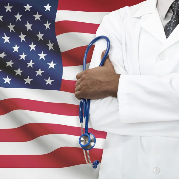 Concept of national healthcare series - United States — Stock Photo, Image
