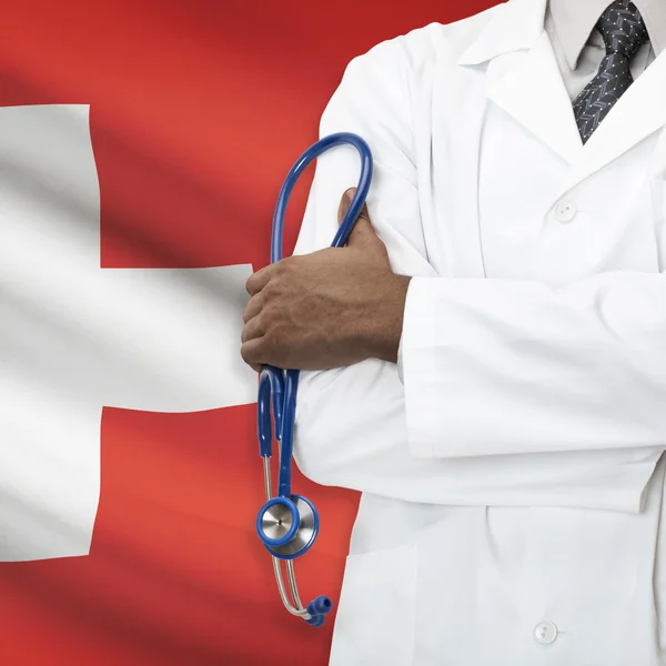 国家医疗保健系列-瑞士的概念 — 图库照片