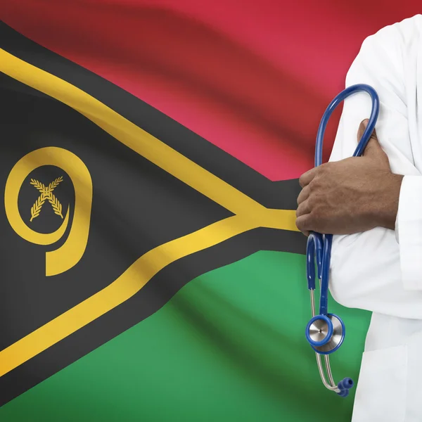 Concetto di serie di sanitari nazionali - Vanuatu — Foto Stock