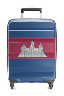 Ulusal bayrak serisi - Kamboçya bavulla