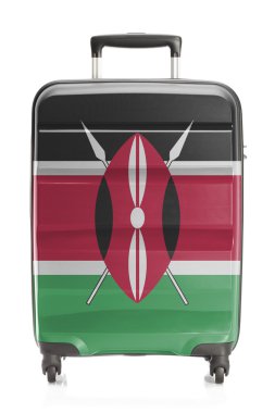 Ulusal bayrak serisi - Kenya ile bavul