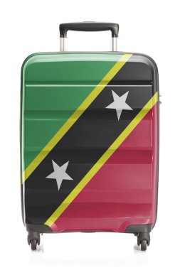 Ulusal bayrak serisi - Saint Kitts ve Nevis bavulla