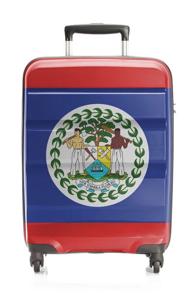 Suitcase with national flag series - Belize — Stock Photo, Image