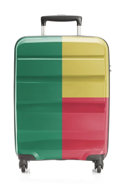 Koffer mit Nationalflagge Serie - Benin — Stockfoto
