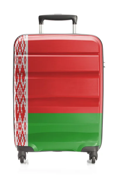 Suitcase with national flag series - Belarus — Stock Photo, Image