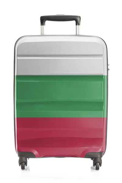 Suitcase with national flag series - Bulgaria — Stock Photo, Image