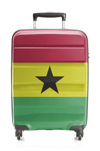 Suitcase with national flag series - Ghana — Stock Photo, Image