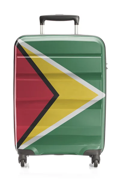 Suitcase with national flag series - Guyana — Stock Photo, Image