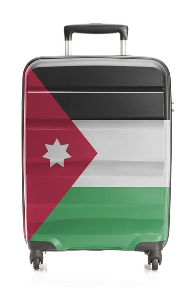 Koffer mit Nationalflagge Serie - Jordan — Stockfoto