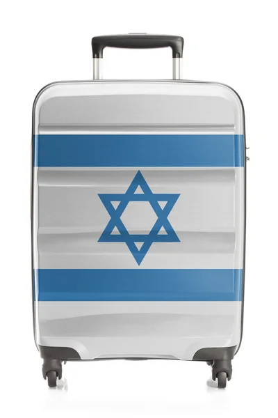 Koffer mit Nationalflagge Serie - Israel — Stockfoto