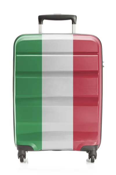 Valigia con serie di bandiera nazionale - Italia — Foto Stock