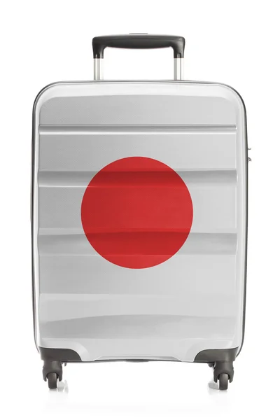 Валіза з Національний прапор серії - Японія — стокове фото