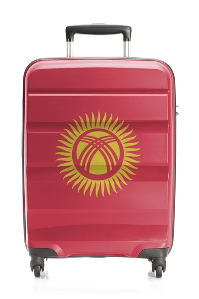 Suitcase with national flag series - Kyrgyzstan — Stock Photo, Image