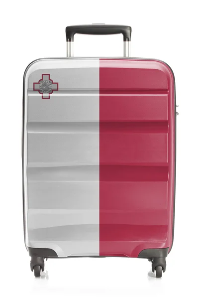 Valise avec la série des drapeaux nationaux - Malte — Photo