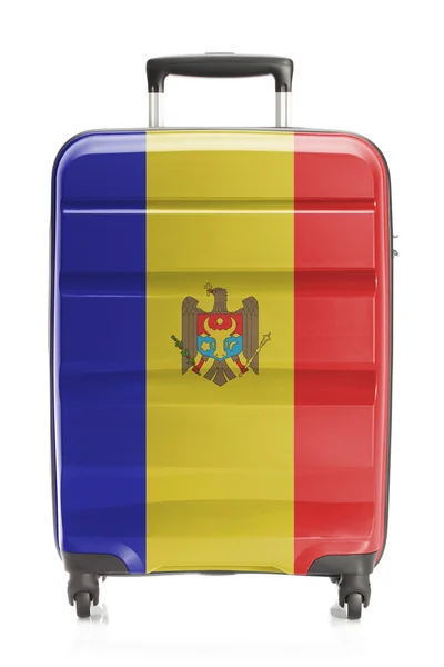 Βαλίτσα με εθνική σημαία σειρά - Μολδαβία — Φωτογραφία Αρχείου