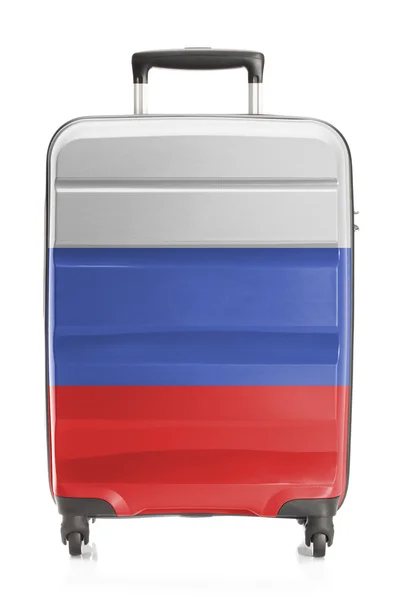 Suitcase with national flag series - Russia — Stock Photo, Image