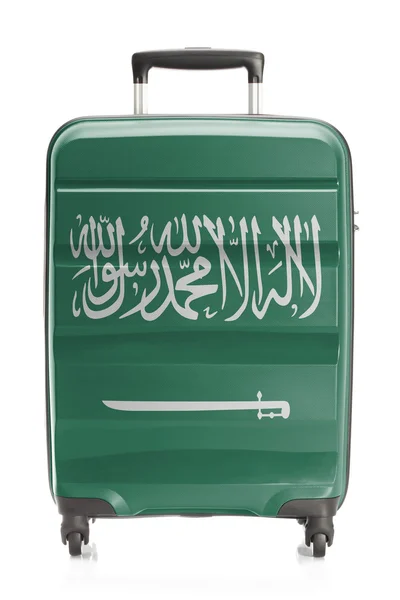 Suitcase with national flag series - Saudi Arabia — Stock Photo, Image