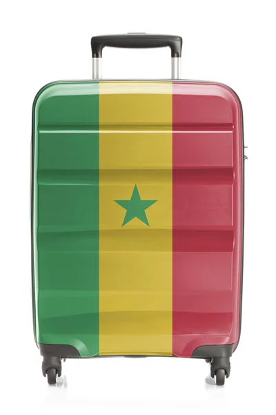 Koffer met nationale vlag serie - Senegal — Stockfoto